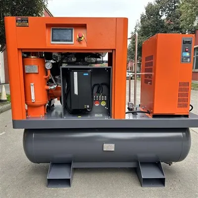 Najlepší kompaktný prenosný elektrický 11kw skrutkový vzduchový kompresor 4 v 1