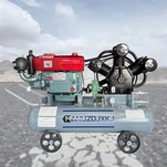 W-3.2/7 Mine prenosný vzduchový kompresor s naftovým piestovým motorom
